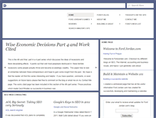 Tablet Screenshot of fordjordan.com